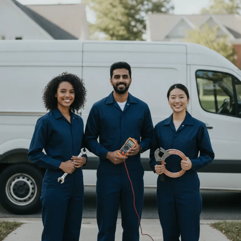 HVAC team in Highland